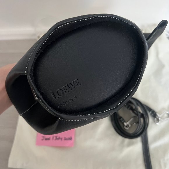 Loewe Black Mini Elephant Bag - Picture 3 of 8